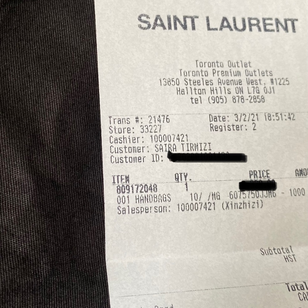 **AUTHENTIC YSL HANDBAG** - Picture 16 of 16